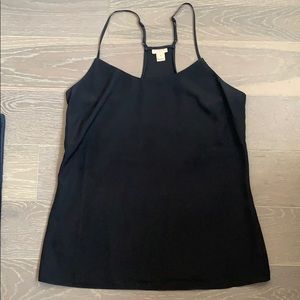 Black tank top